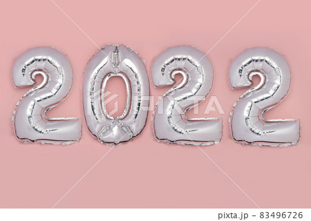 Balloon Bunting for celebration of New Year 2022 Balloon Bunting for celebration of New Year 2022 83496726
