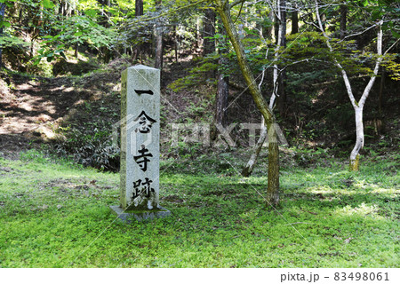 比叡山延暦寺　横川　一念寺跡　滋賀県大津市 83498061