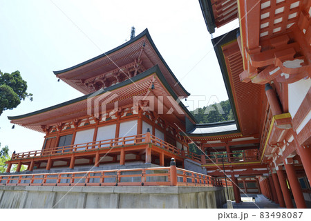 比叡山延暦寺　東塔　滋賀県大津市 83498087