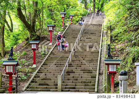 高尾山　高尾山薬王院　表参道　108段の男坂 83498413