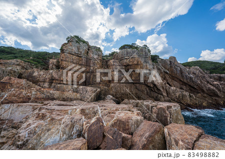 屋久島の仁田早崎鉱山 83498882