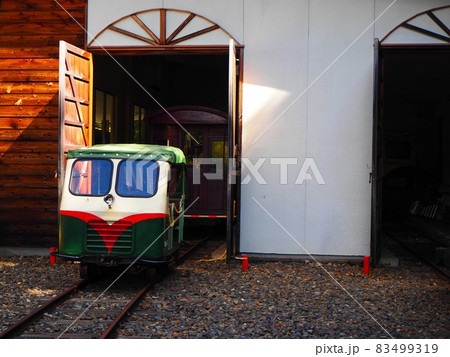 赤沢森林鉄道記念館の汽車 83499319