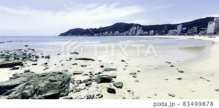 砂浜 海岸 雲 83499878