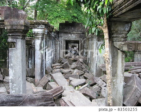 カンボジア、日中のベンメリア。 83503255