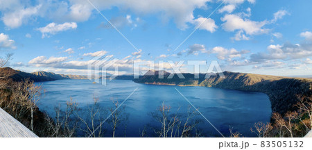 晩秋の摩周湖 83505132