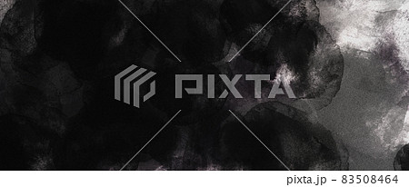 抽象的　水墨画　テクスチャ 83508464
