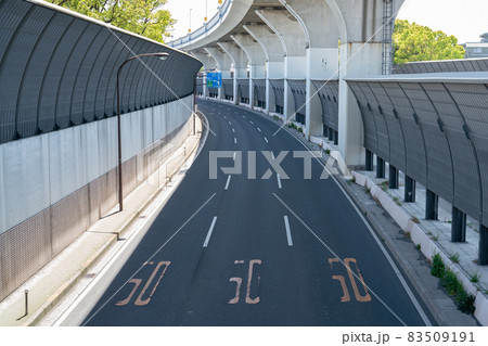 車のいないバイパス 車のいないバイパス 83509191