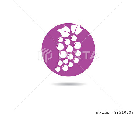 Grape vector icon illustration design Grape vector icon illustration design 83510205