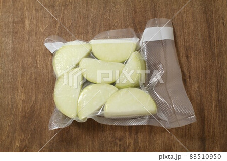 生野菜の冷凍真空保存、大根 生野菜の冷凍真空保存、大根 83510950