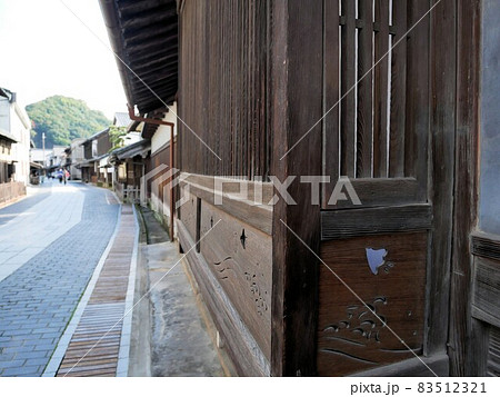 竹原市町並み保存地区　町屋の出格子　（広島県） 83512321