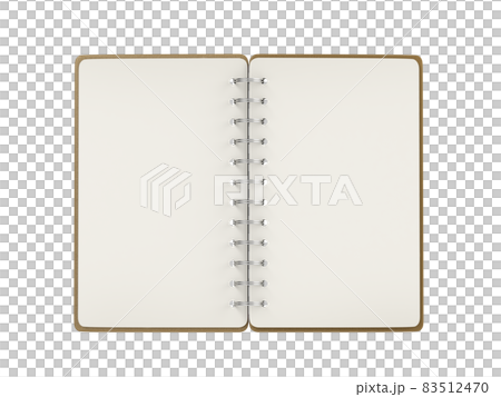 Blank spiral notebook 83512470