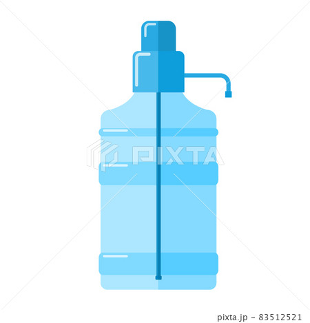 Blue water cooler isolated on white background. Office cooler drink for businessmen and businesswomen. Blue water cooler isolated on white background. Office cooler drink for businessmen and businesswomen. 83512521