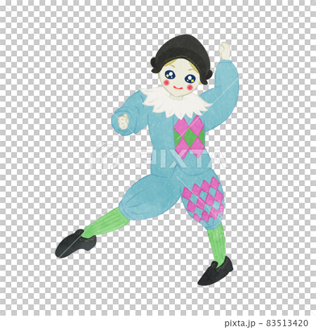 Ballet Nutcracker Illustration of Columbina, the first act doll Ballet Nutcracker Illustration of Columbina, the first act doll 83513420