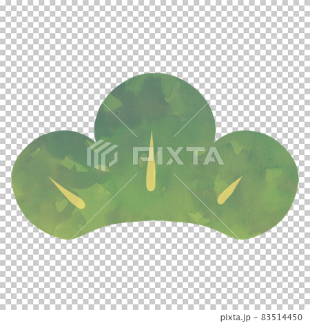 Pine icon watercolor style 83514450