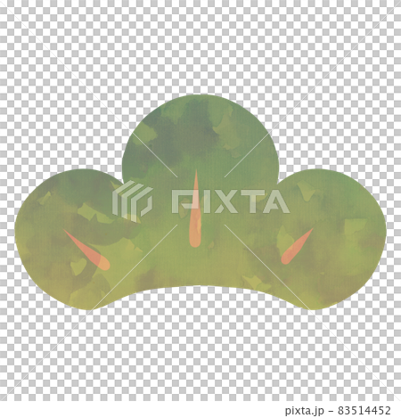 Pine icon watercolor style 83514452