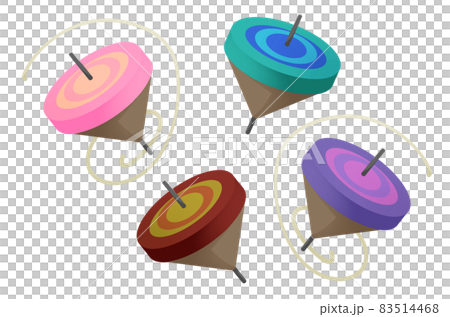 Top turning 4 color set Top turning 4 color set 83514468