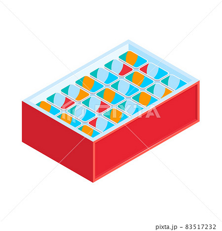 Supermarket Freezer Icon 83517232