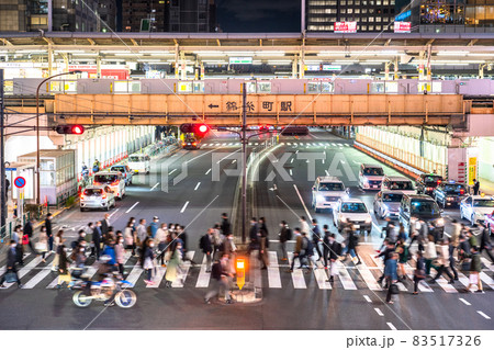 《東京都》錦糸町駅前・都市風景 《東京都》錦糸町駅前・都市風景 83517326