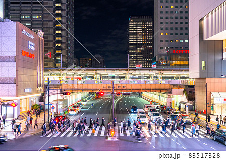 《東京都》錦糸町駅前・都市風景 《東京都》錦糸町駅前・都市風景 83517328