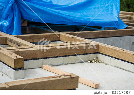 土台　注入材　木造住宅 83517507