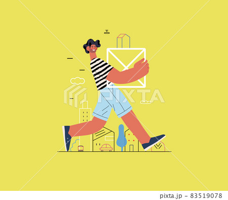 Startup illustration. Concept of building new business 83519078
