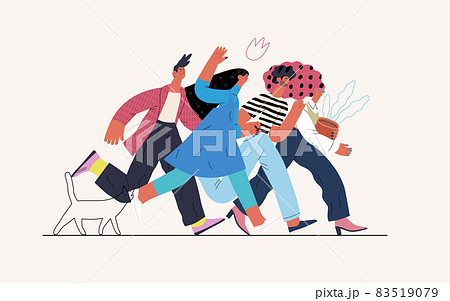 Startup illustration. Concept of building new business 83519079