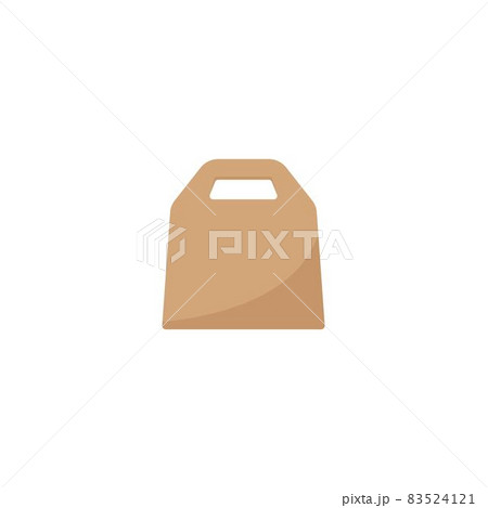 paperbag icon vector illustration design template 83524121