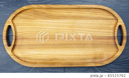 kitchen wood board for carrying groceries and breakfast 83525762