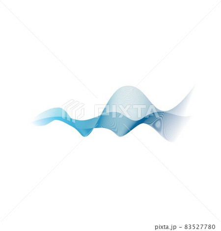 Wave line vector icon illustration 83527780