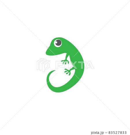 Lizard logo template vector icon illustration Lizard logo template vector icon illustration 83527833