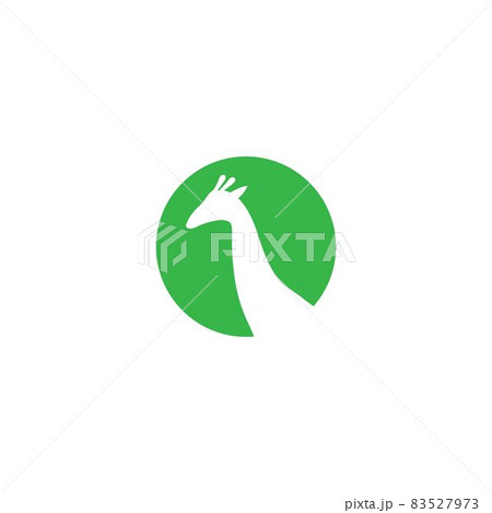 Giraffe logo template vector icon illustration Giraffe logo template vector icon illustration 83527973