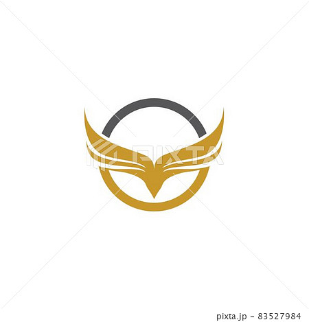 Wing logo template symbol icon illustration Wing logo template symbol icon illustration 83527984