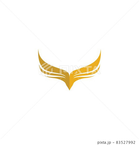Wing logo template symbol icon illustration Wing logo template symbol icon illustration 83527992