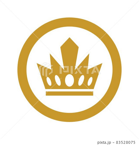 Crown logo template vector icon 83528075