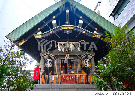 東京都千代田区九段　築土神社　境内 83528453