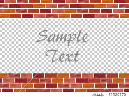 レンガのフレームイラスト 83529570