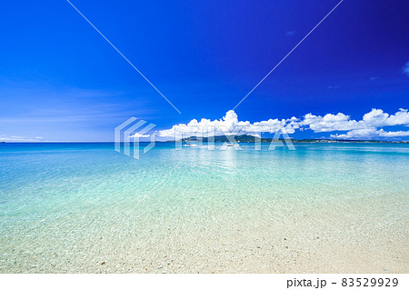 沖縄本島（58号線沿い）の海 83529929