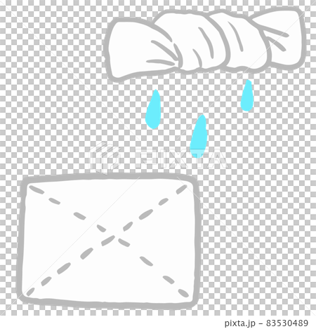 Rag and squeezed rag 83530489