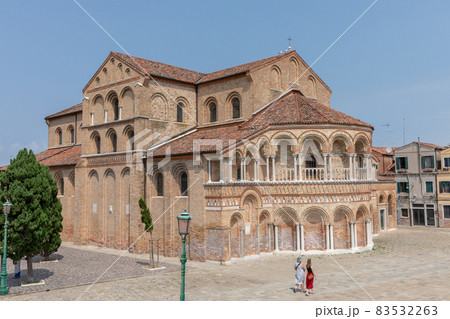 Panoramic view of Church of Santa Maria e San Donato in Murano Panoramic view of Church of Santa Maria e San Donato in Murano 83532263