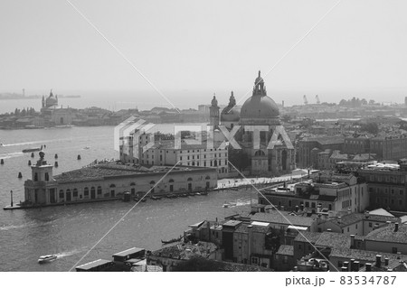 Panoramic view of Venice city and Basilica di Santa Maria della Salute Panoramic view of Venice city and Basilica di Santa Maria della Salute 83534787