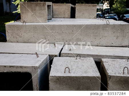 stack of concrete blocks stack of concrete blocks 83537284