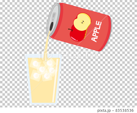 Canned juice aluminum can vector illustration 83538536