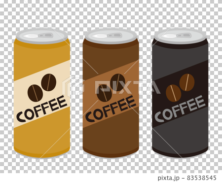 缶コーヒー 缶 ベクターイラスト 缶コーヒー 缶 ベクターイラスト 83538545