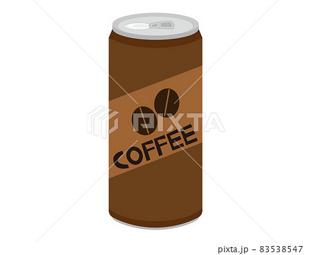 缶コーヒー 缶 ベクターイラスト 缶コーヒー 缶 ベクターイラスト 83538547