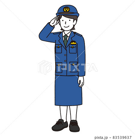 警察官の女性 83539637