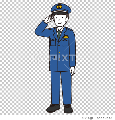 警察官の男性 83539638
