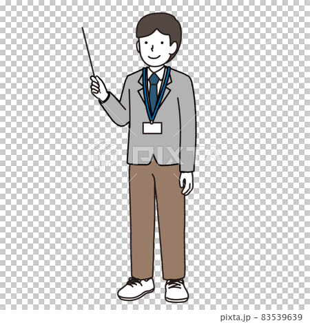 講師をする男性 83539639