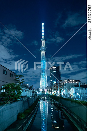 夜の東京スカイツリー 夜の東京スカイツリー 83539762