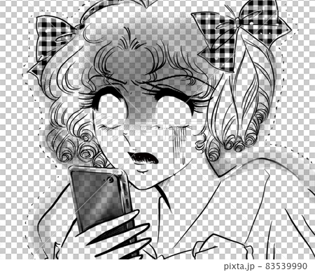 70年代少女漫画ネットの誹謗中傷に青ざめるリボン縦ロールお嬢様　 83539990