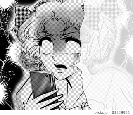 70年代少女漫画ネットの誹謗中傷に青ざめるリボン縦ロールお嬢様　 83539995